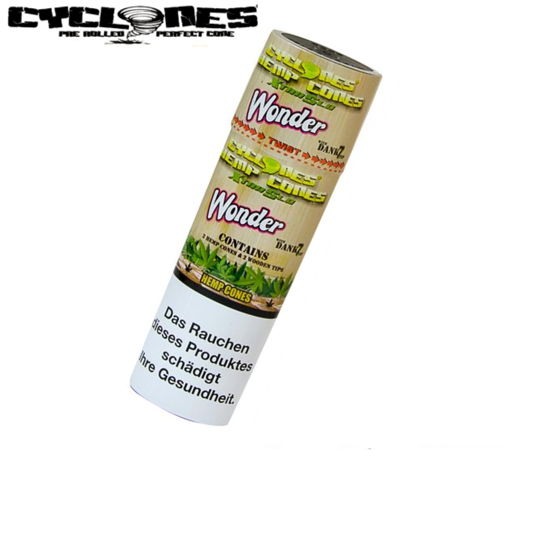Hemp Cones, Cyclones®, XtraSlo, Wonder
